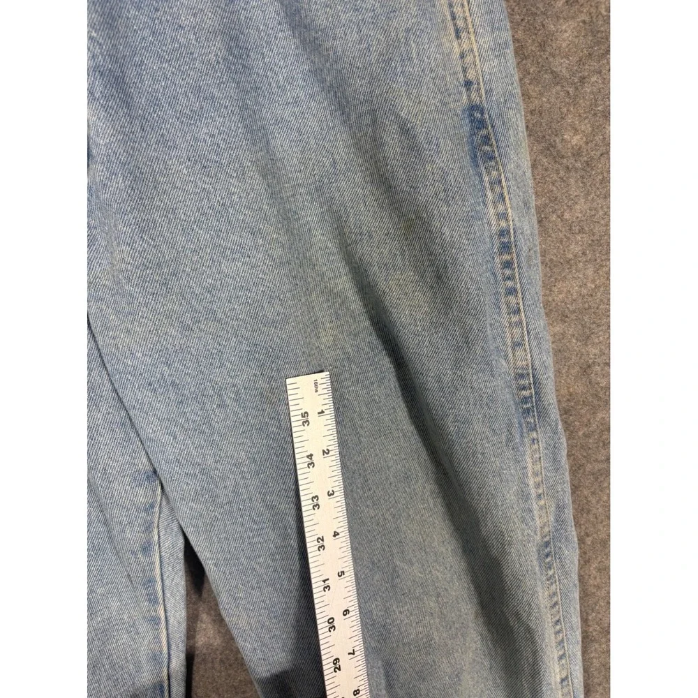 Wrangler Mens Jeans 38x32 Light Wash Denim Relaxed Fit Classic Casual‎